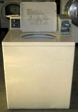 Speed Queen top load washer, almond